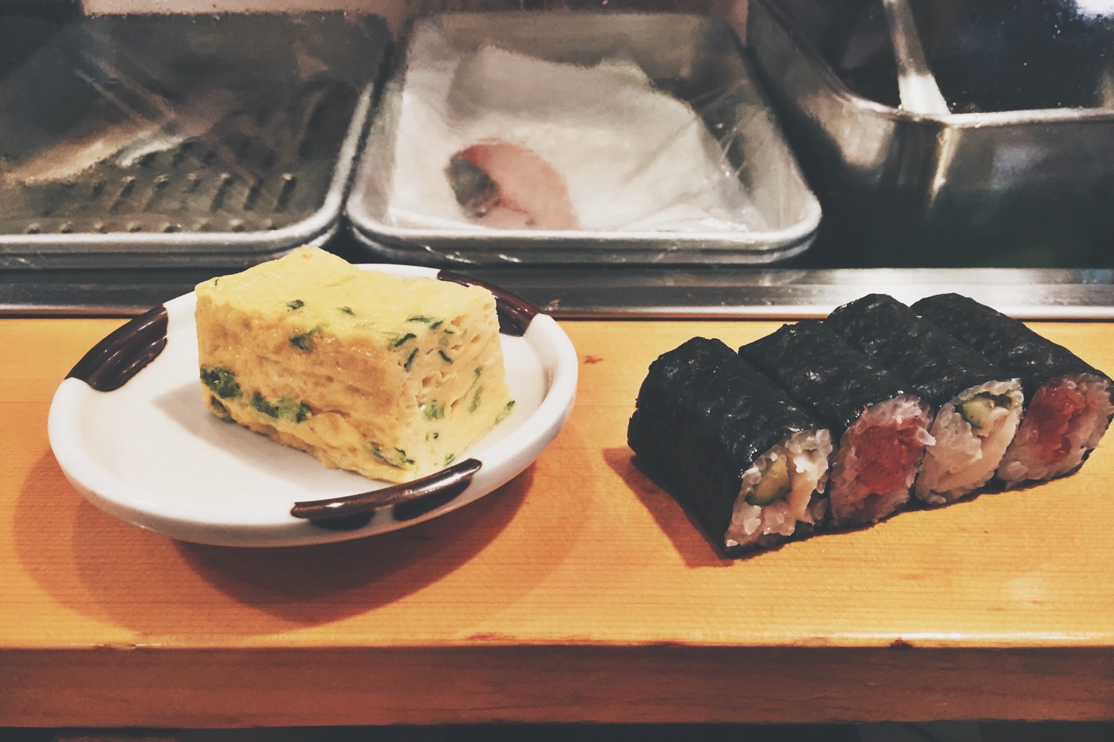 Japan Travelogue - Sushi Dai, Tamago & sushi rolls