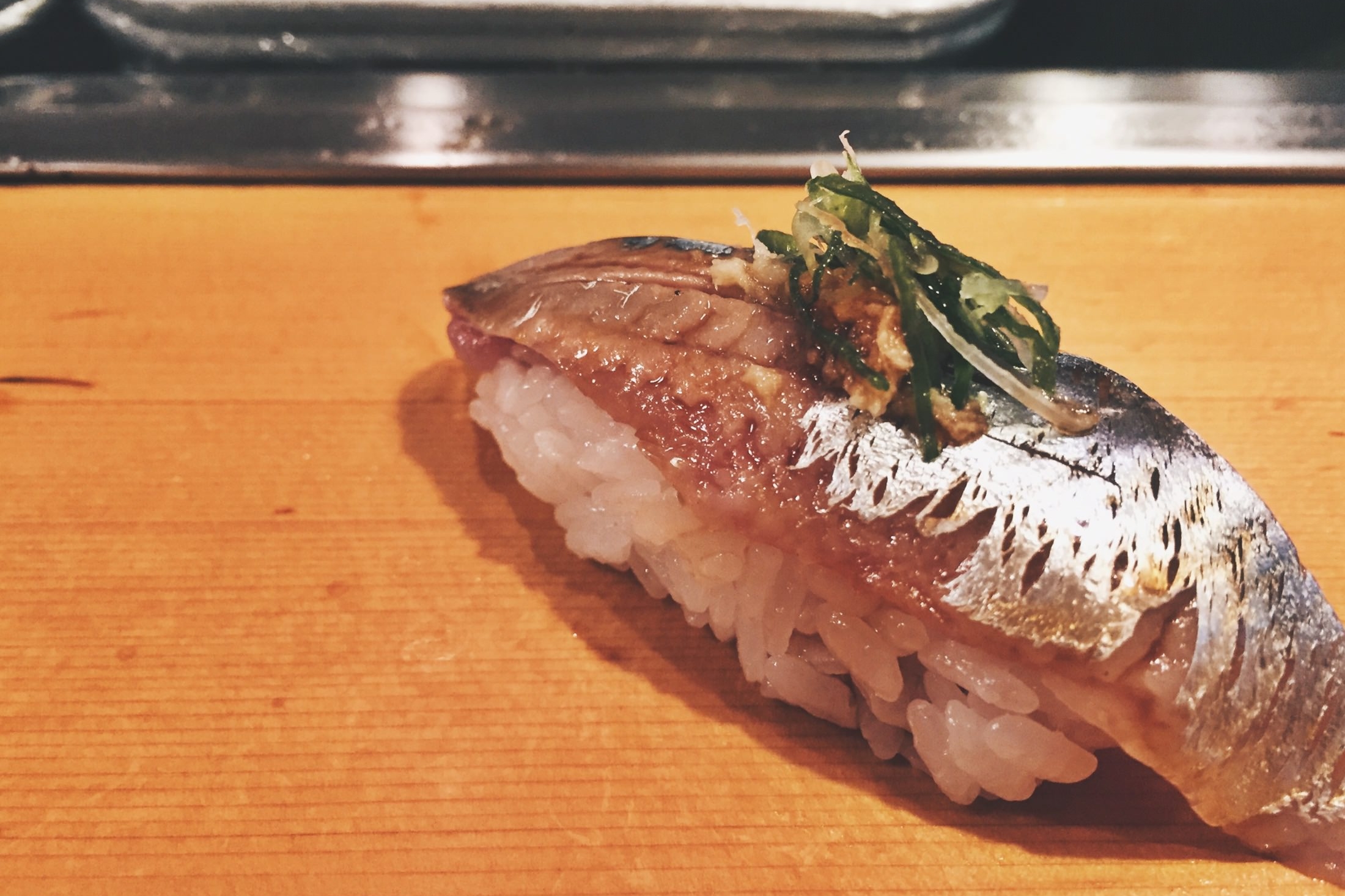 Japan Travelogue - Sushi Dai, Horse Mackerel (Aji)