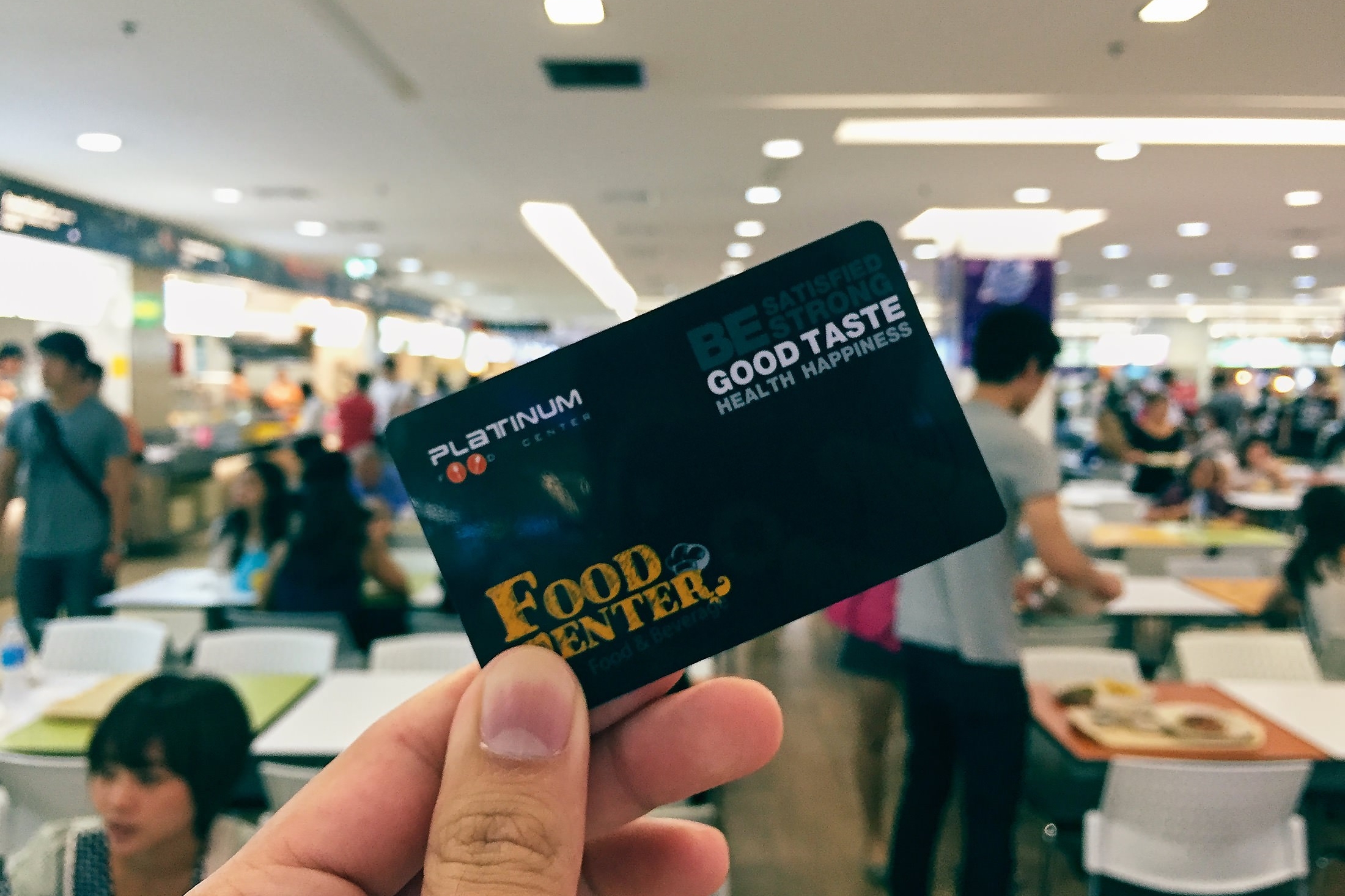 BKK 2015 - Platinum Food Centre Stored Credit Card